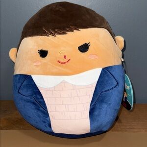 Squishmallows Plush 10 inch Stranger Things Eleven Soft Stuffed Toy upside down